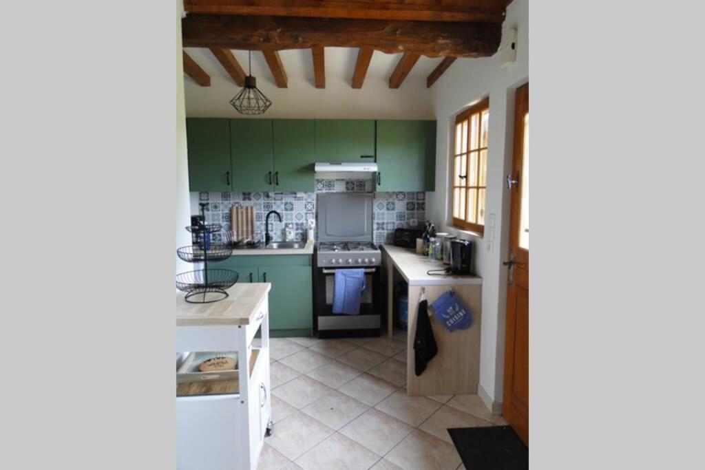 La Bergerie, Cottage Normand 5 Pers. Avec Piano Epreville-en-Lieuvin Bagian luar foto
