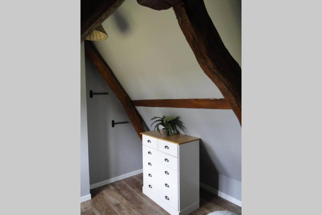 La Bergerie, Cottage Normand 5 Pers. Avec Piano Epreville-en-Lieuvin Bagian luar foto