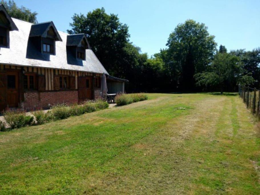 La Bergerie, Cottage Normand 5 Pers. Avec Piano Epreville-en-Lieuvin Bagian luar foto