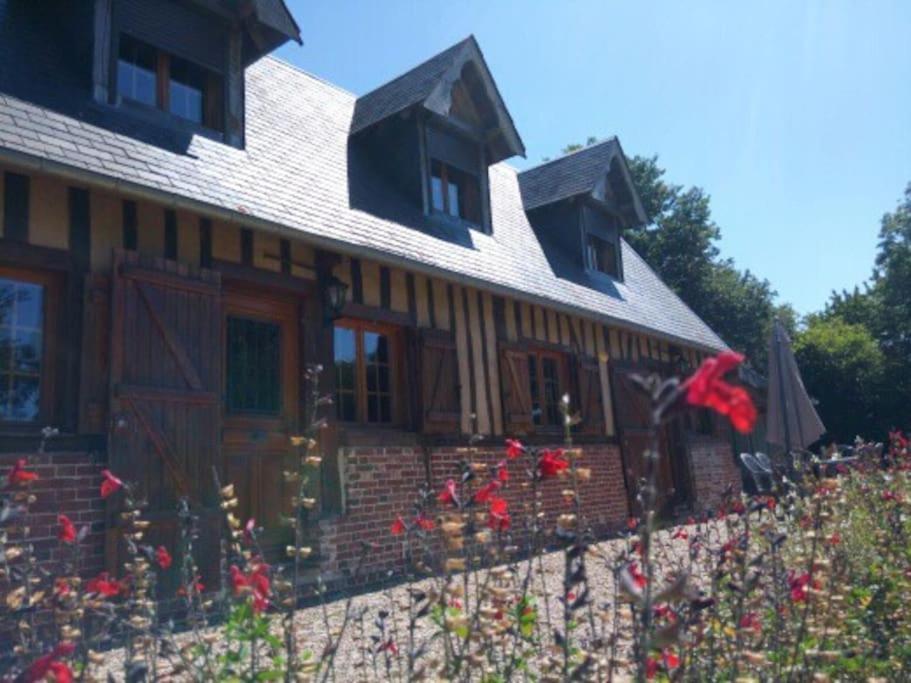 La Bergerie, Cottage Normand 5 Pers. Avec Piano Epreville-en-Lieuvin Bagian luar foto